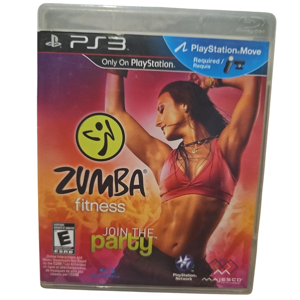 Zumba Fitness Join the Party‎ Sony PlayStation 3 PS3 Move Required CIB